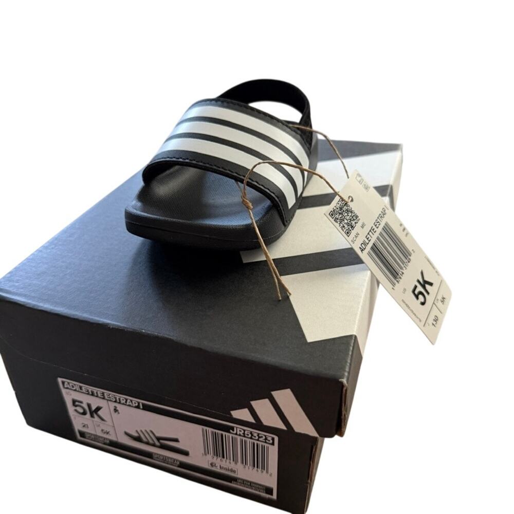 New with Box Adidas Adilette with Strap 5K